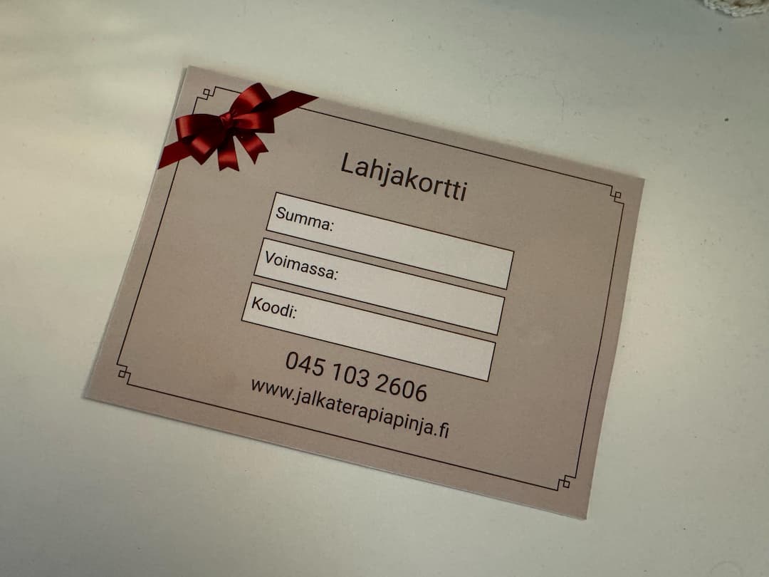 Lahjakortti